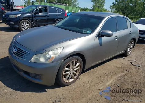 2007 Infiniti G35X z USA, uszkodzony, nr VIN JNKBV61F87M812292